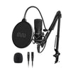 UHURU XLR Condenser Microphone Professional Studio Cardioid Mikrofon Kit Podcast Streaming Mic for Broadcast YouTube Recording